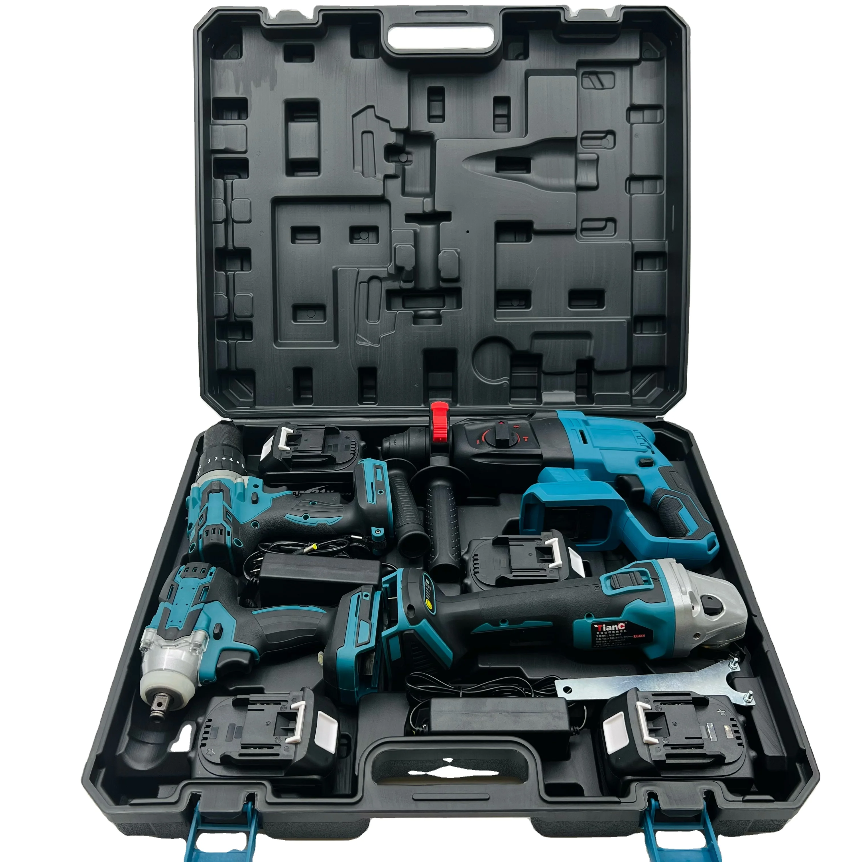 wholesale 21V  portable brushless cordless drill, lithium battery power tool kit