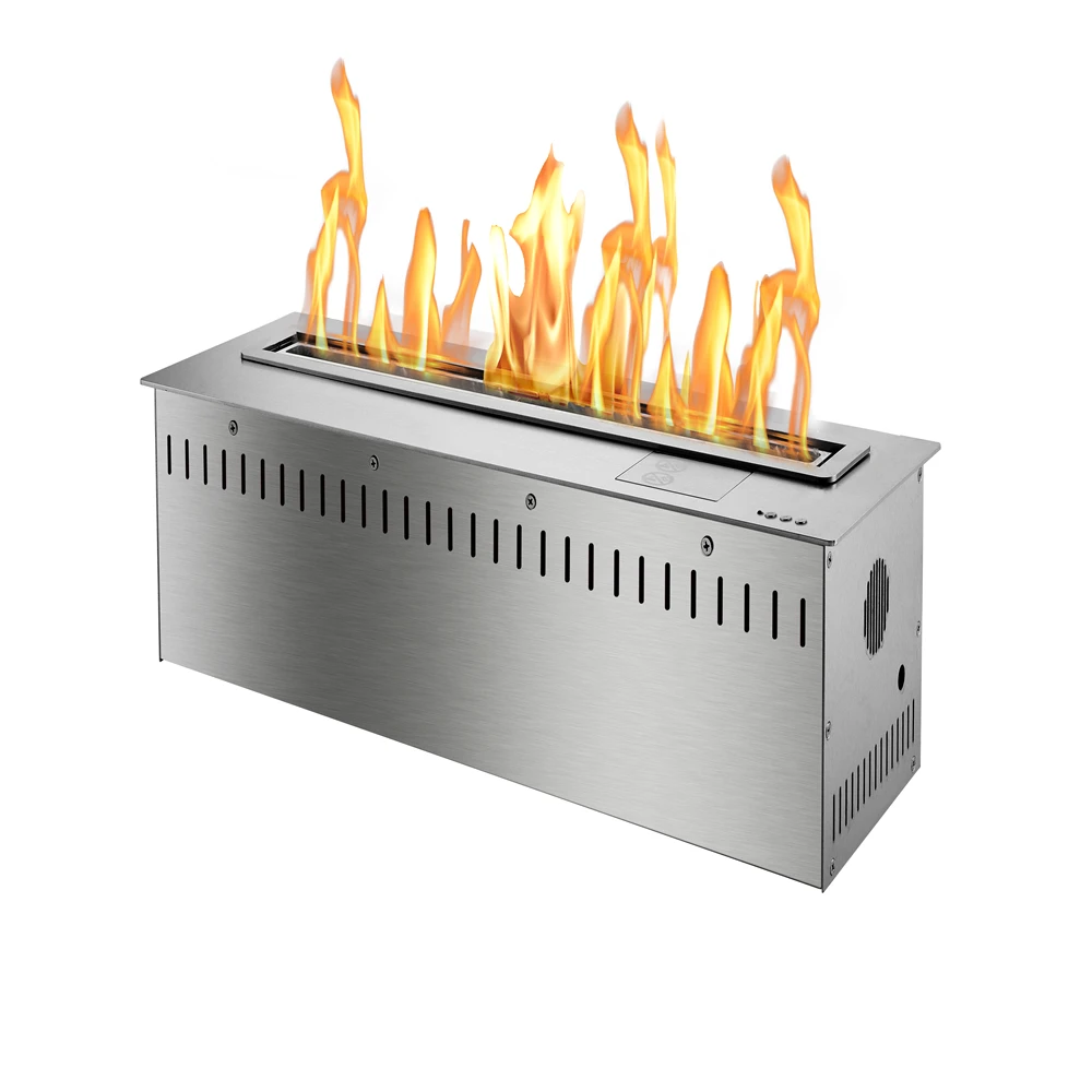 36 inch smart burner bio kamin electric fire place automatic bio ethanol fireplace domotica