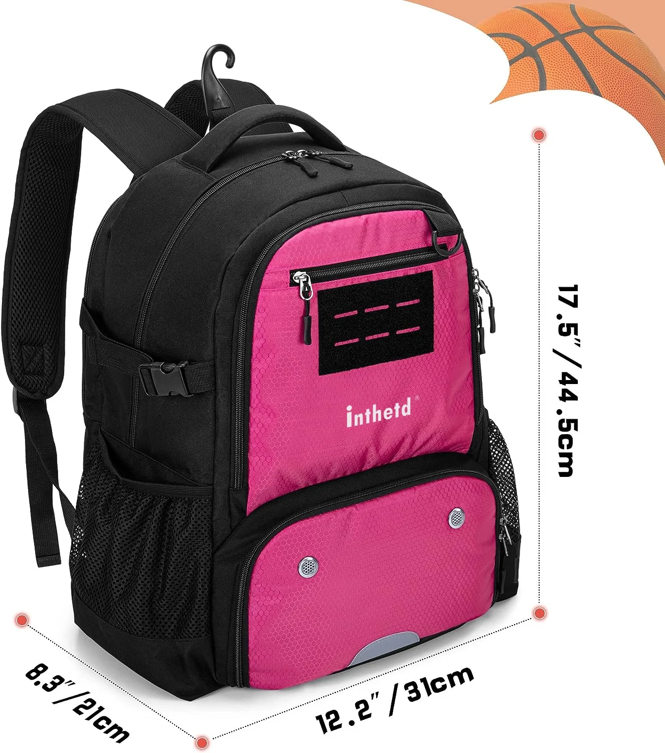 OEM Outdoor Men Soccer Sport Backpack Waterproof Basketball Soccer Sport Bag Backpack With Ball and Shoe Compartment