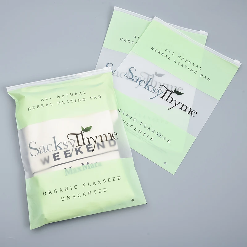 2024 Hot Custom Cloth Clear Zip Lock Bags Matte PVC Plastic Shipping Frosted Zipper Bags