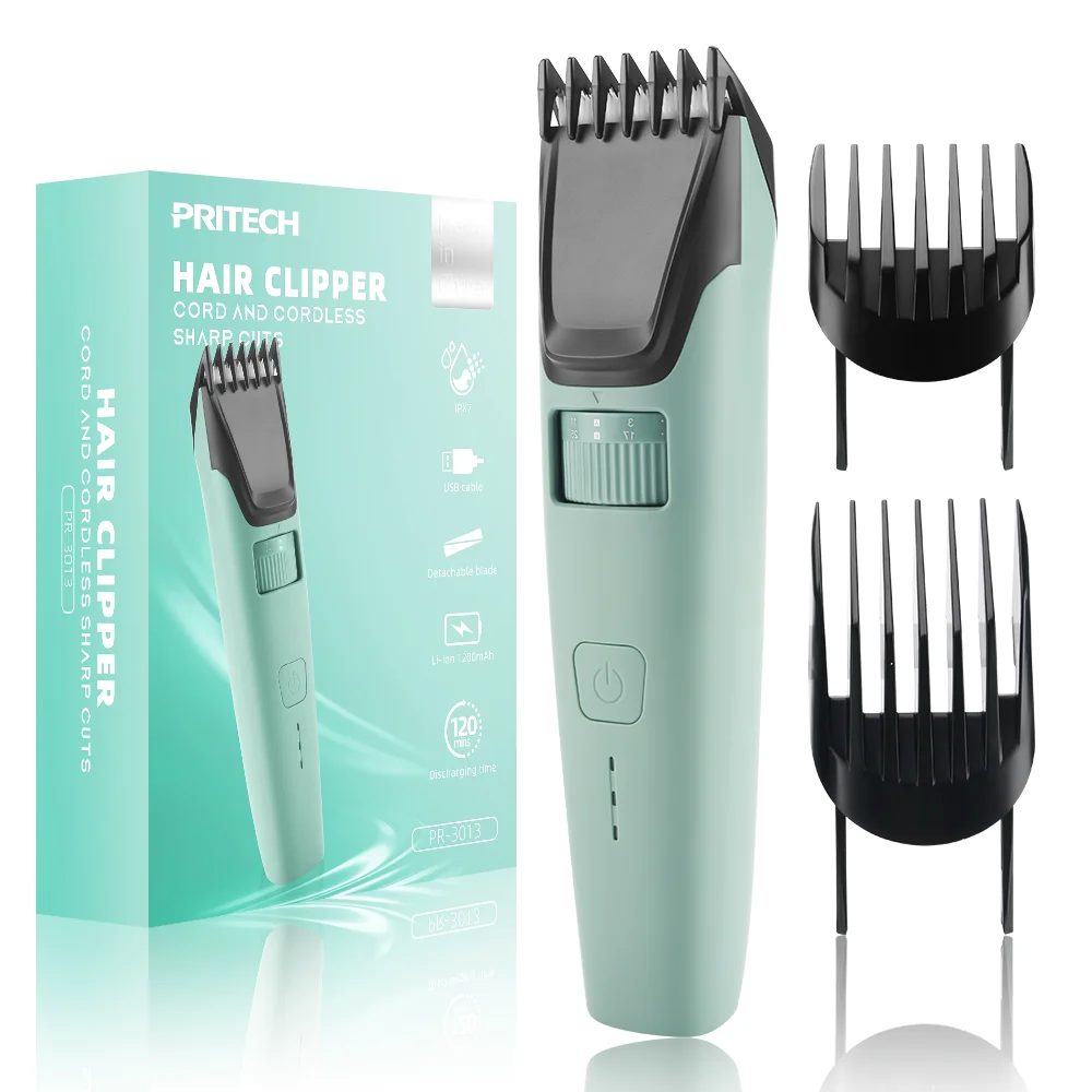 Blade USB Hair Clipper Cordless Barber Rechargeable Electric Beard Hair Cut Trimmer Adjustable Ceramic for Men Customized Logo