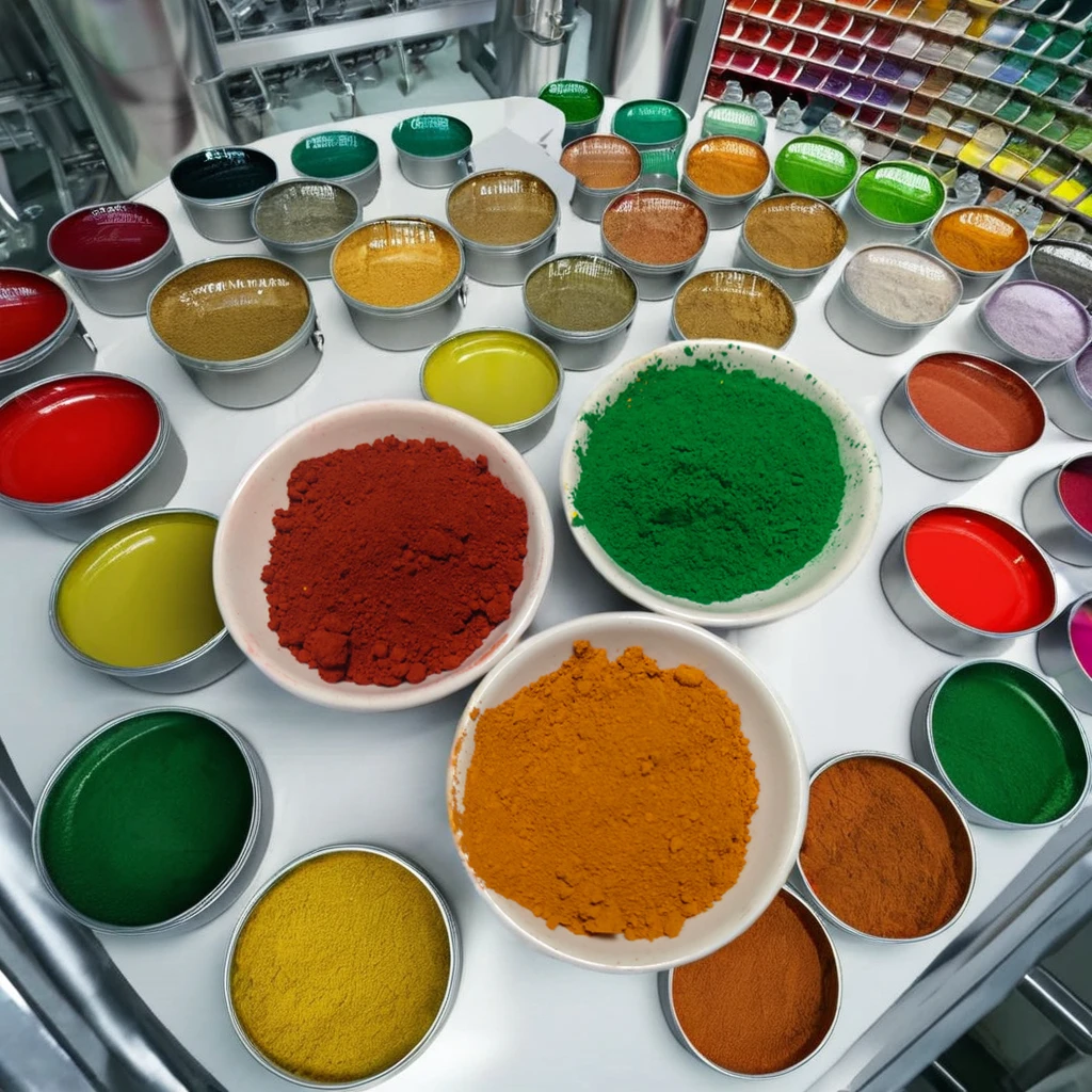 Iron Oxide Inorganic Pigment Ceramic Coating and Paint Color Powder Appearance Type Ink (Fe2O3)