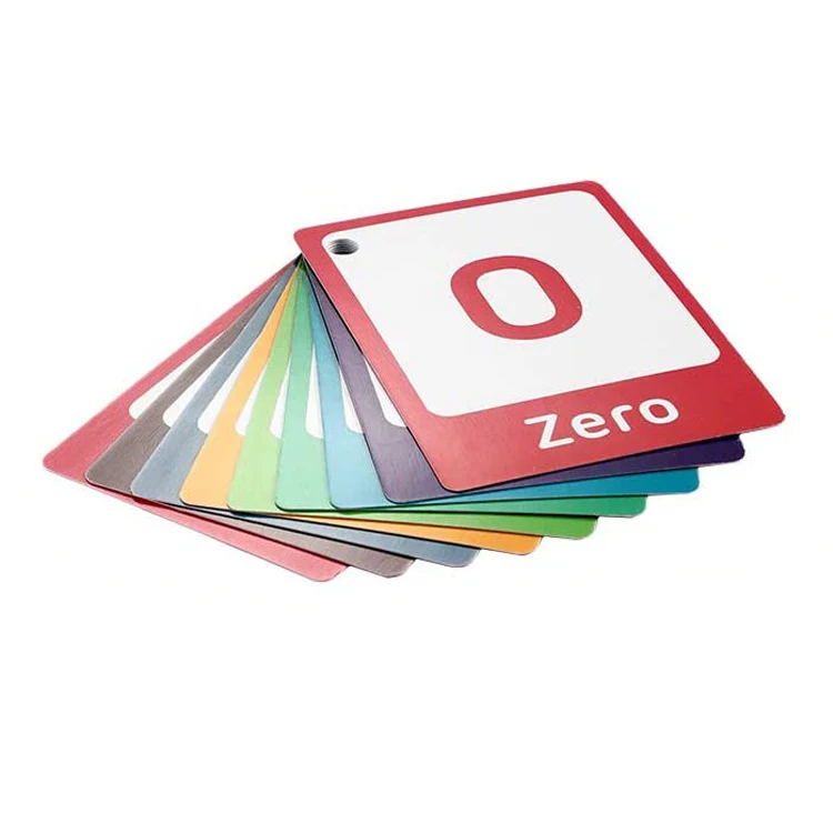 Flash Cards For Kids Custom Printing Children Bingo Memory Trading Paper Board Card Game