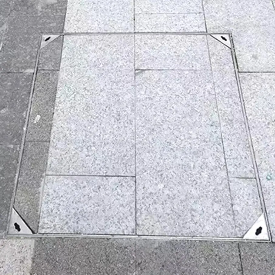 Waterproof Ductile Iron Manhole Cover Frame for Workshop Use Road Facilities Drainage System Manhole Cover