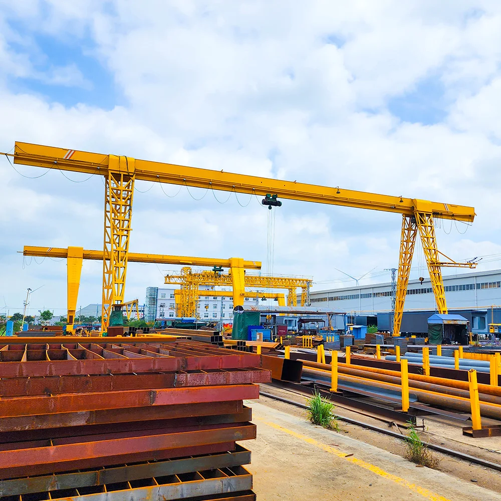 China capacity 20 ton single girder a frame goliath gantry crane