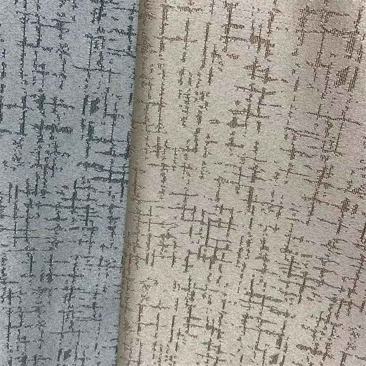 Chinese Factory Fabric Jacquard Curtain Fabrics Turkey 100% Polyester Blackout Curtain Fabric