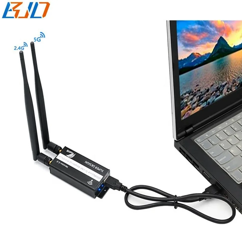 Laptop Desktop USB 3.0 to M2 NGFF M2 Key-B Adapter Dual Antenna Protection Case for GSM GPS GPRS 3G 4G LTE Modem Module