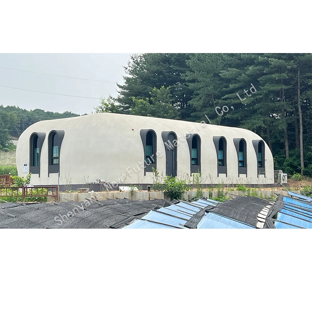 Dome assembly house with steel structure Modules prefabricated dome  houses modular dome hotel