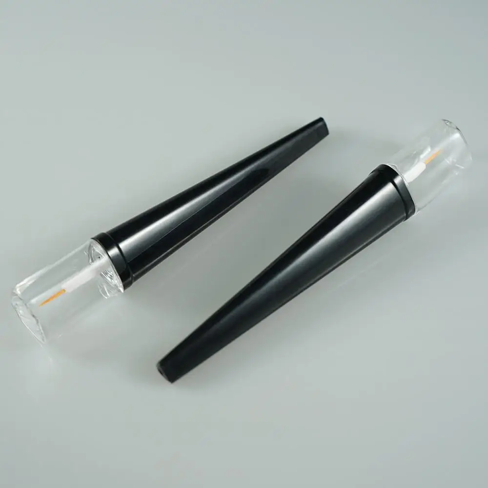 5 6ml triangular  lip gloss wand tube,empty  lip gloss container ,new style lip gloss tube vendor