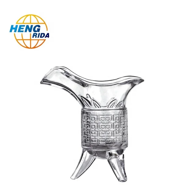 Vintage Chinese style whiskey glass cups  wine juice water drinking shot glass Mugs tumbler glass cup emperor