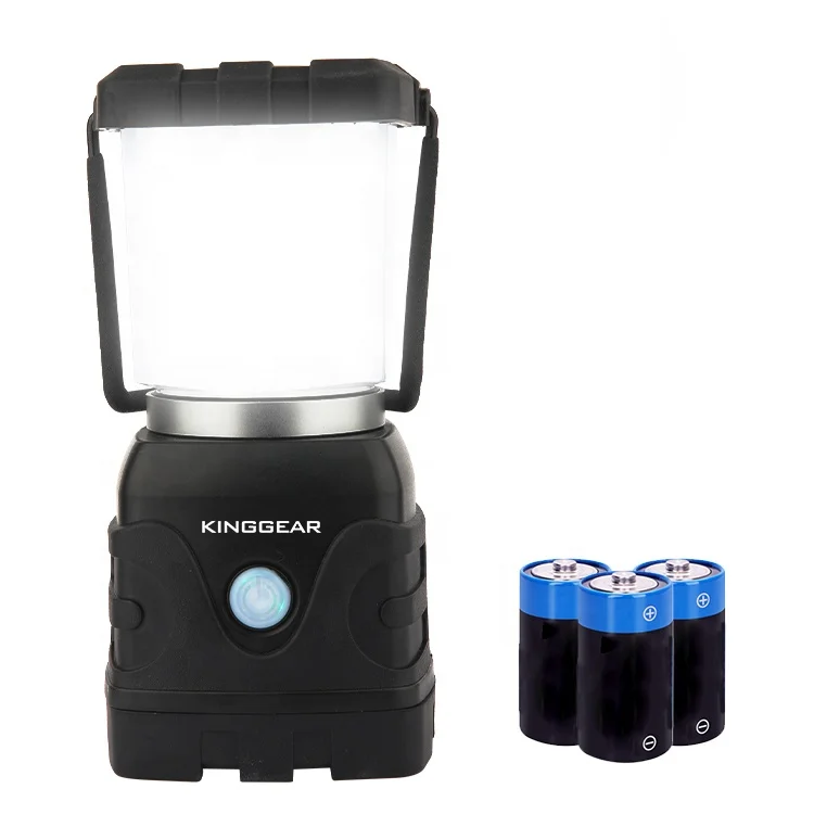 Outdoor Waterproof Ipx4 1000 lumen Cheap 3*D Dry Battery Powered 4 light Modes Multi-function Camping Lantern
