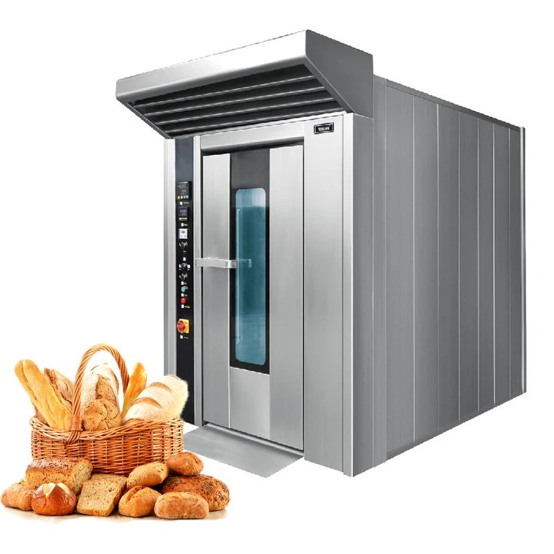 Commercial use gas toaster 32 trays bread duck chicken making baking oven machines