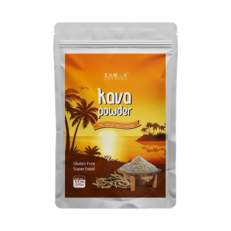 relax stress KAVA root Extract Powder drink Samoan ava talo rare and high grade kava tea better than fiji