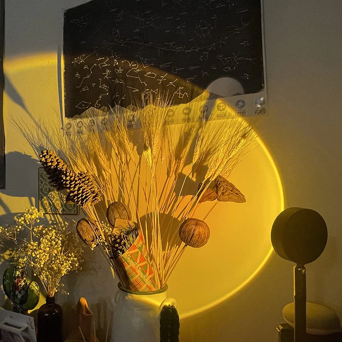 OEM/ODM Customizable Sunset Project Lamp Projector Atmosphere Led Lamp Night Lights for Wall Decoration Photograph Background