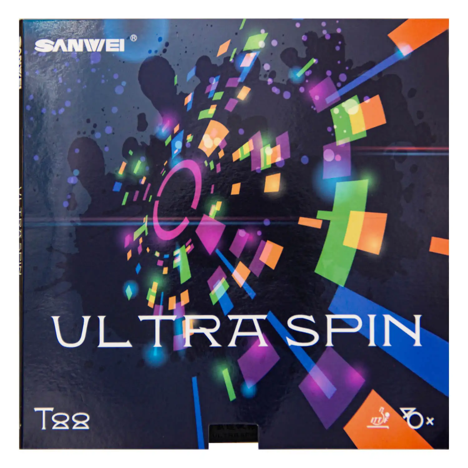 
 Высококачественная резина для настольного тенниса SANWEI Ultra Spin с сертификацией ITTF  