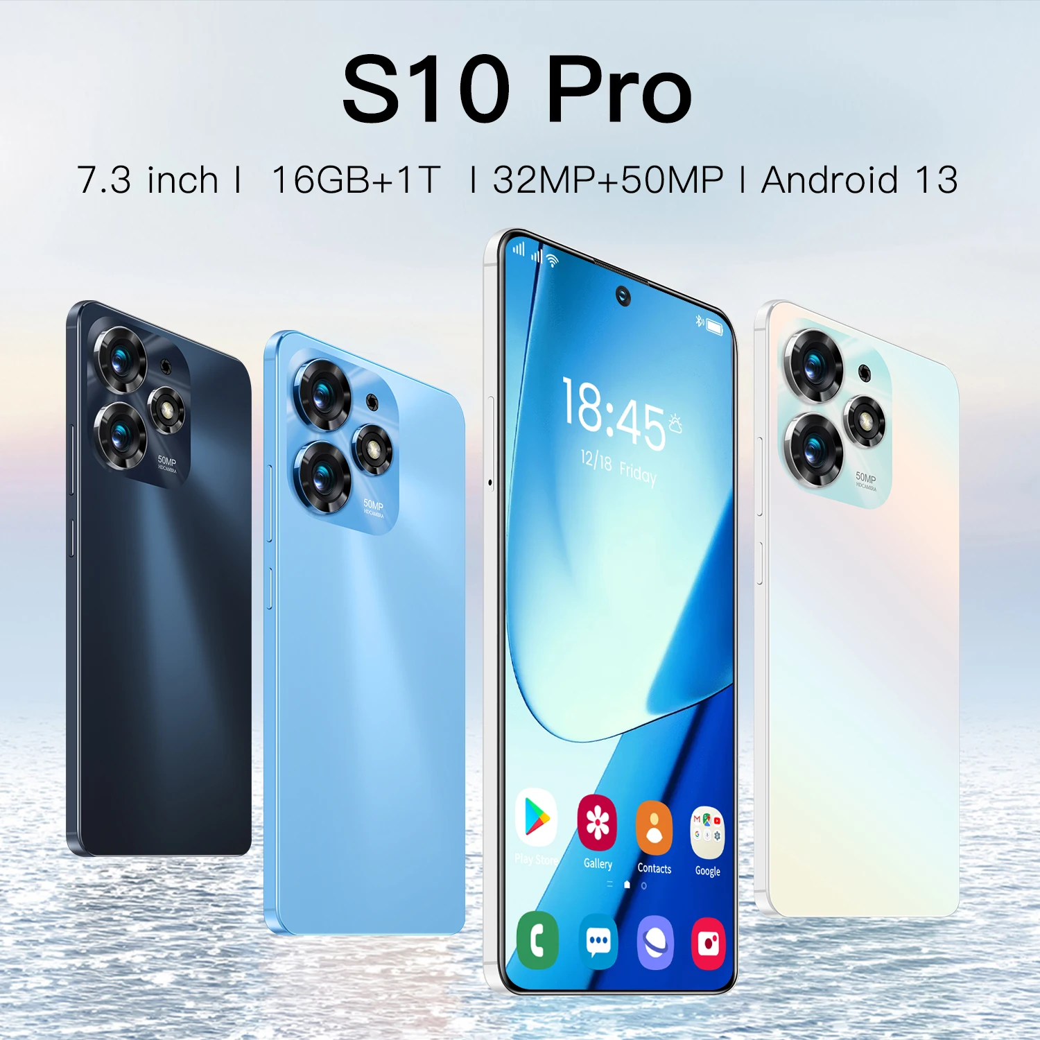 S10 PRO techno 5g 16+512GB black track location mobile phones