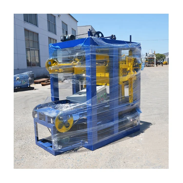 Hot Style QTJ4-26 Auto Hydraulic 3600*1700*2560 mm No Fired Needs Interlocking Hollow Concrete Brick Making Machine for Sale