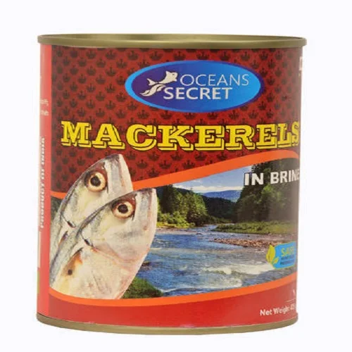 
Canned Mackerel in Brine for dinner 