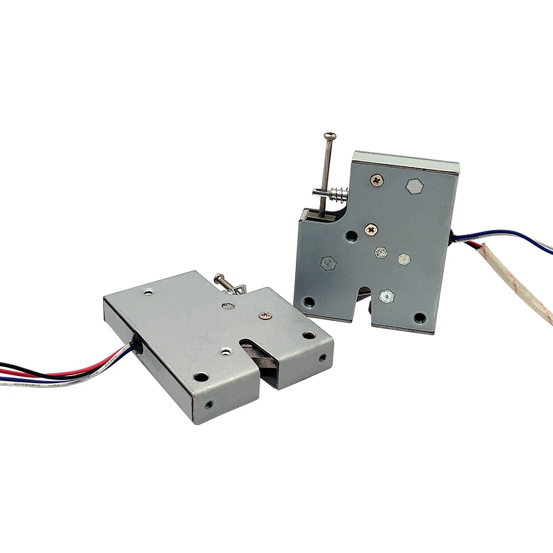 KSJ Electric Lock Manufacturer 12v 24V Logistics Express Cabinet Hidden Electromagnetic Lock