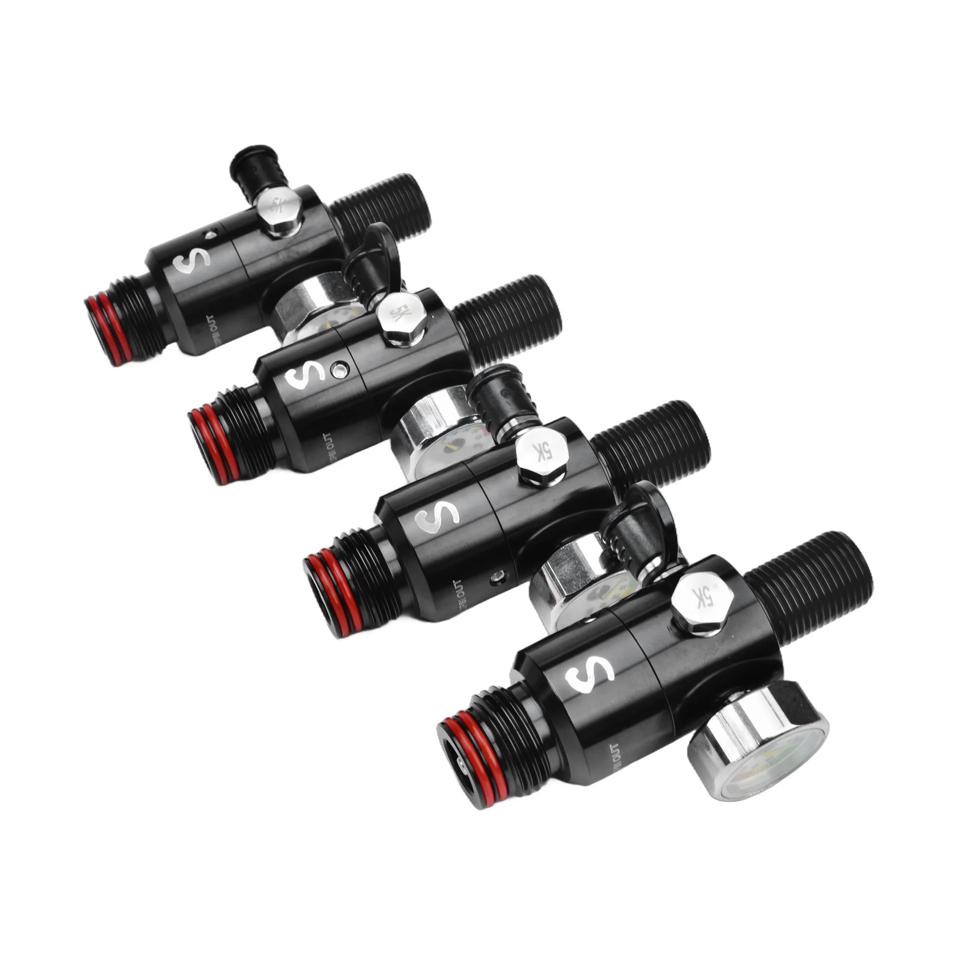 Huben Power PCP Paintball Regulator Cricket High Quality Best Accessories 4500psi High Pressure Tank PCP Regulator