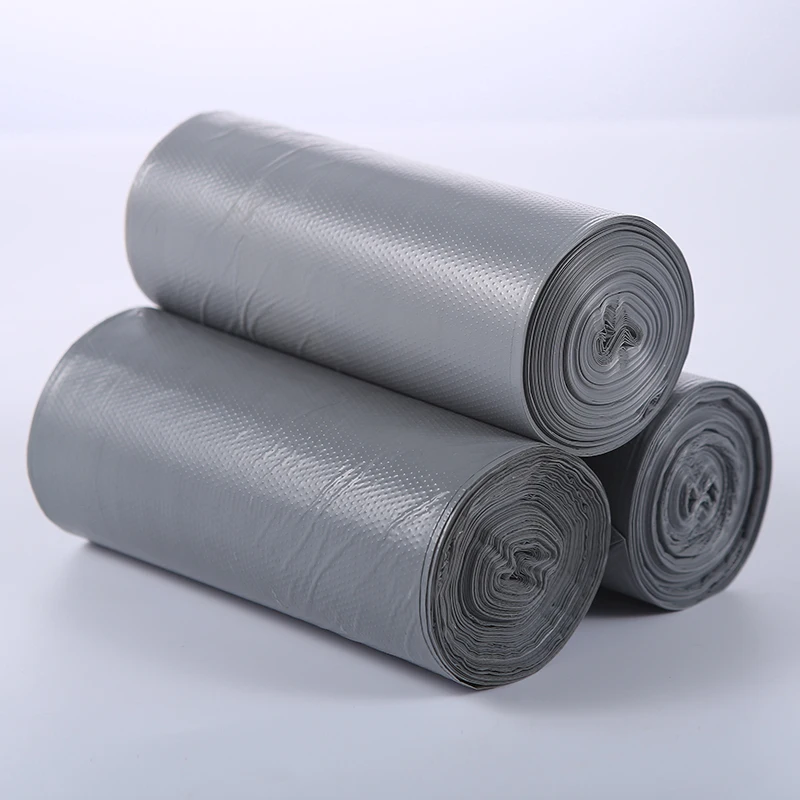 Пластиковые мешки для мусора на заказ большие сверхпрочные черные строительные прямые по низкой цене с завода