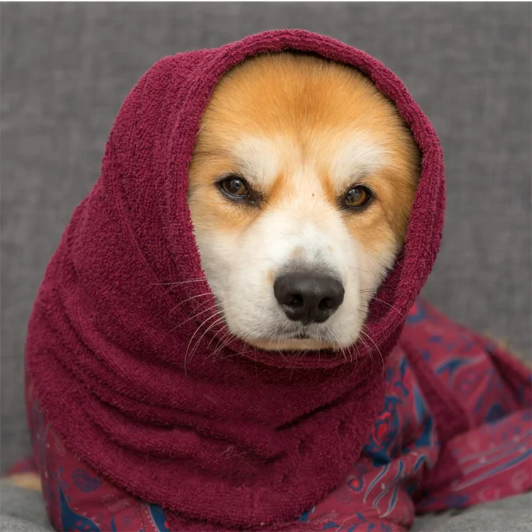 Dog Snood Neck and Ears Warmer Lightweight Breathable Quick-drying Pet Dog Knitted Snood