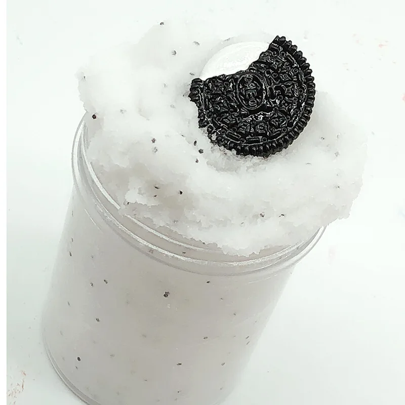 Play dough Plasticine DIY butter Air Dry Oven Bake Polymer Clay Fluffy Cloud Slime charm cookies Kit For Kids