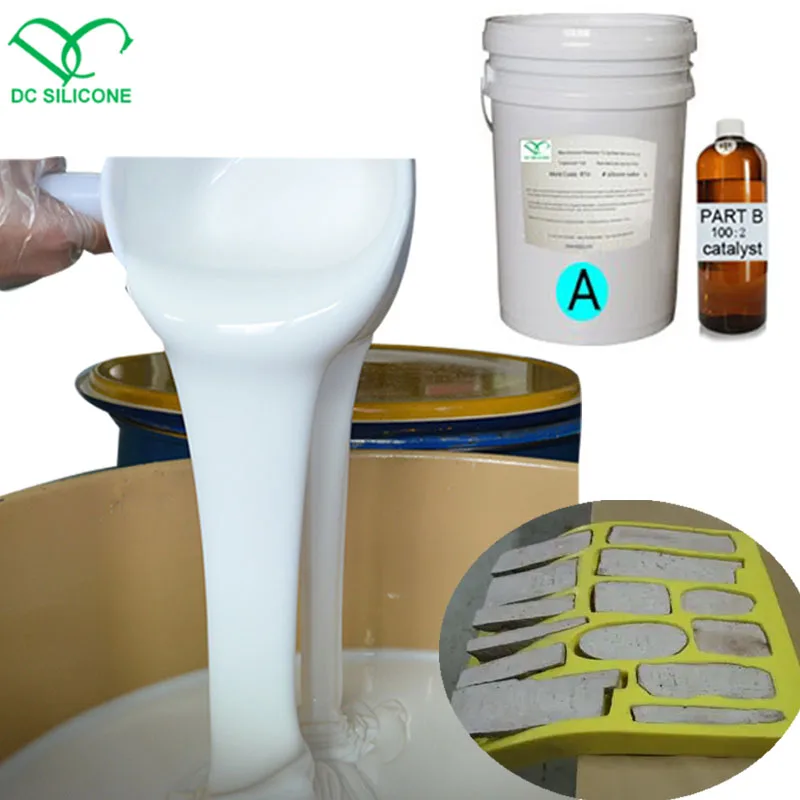 Низкая цена RTV2 изготовления пресс-форм из силиконовой резины для автомобильных шин DC силиконовые производитель RTV-2 Жидкая силиконовая резина