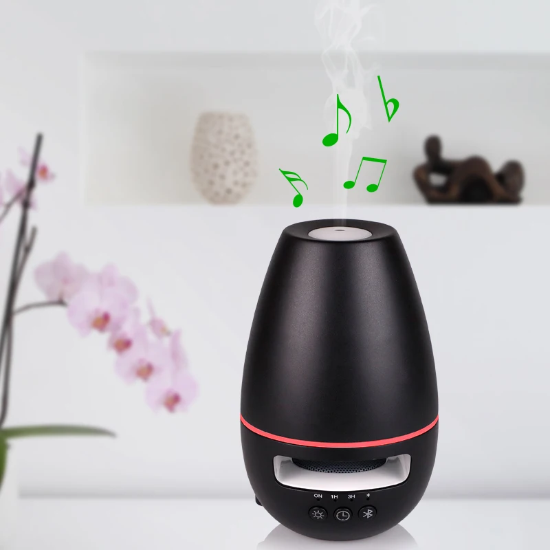 Диффузор эфирного масла аромадиффузор с Bluetooth-динамиком холодный туман мини-увлажнитель