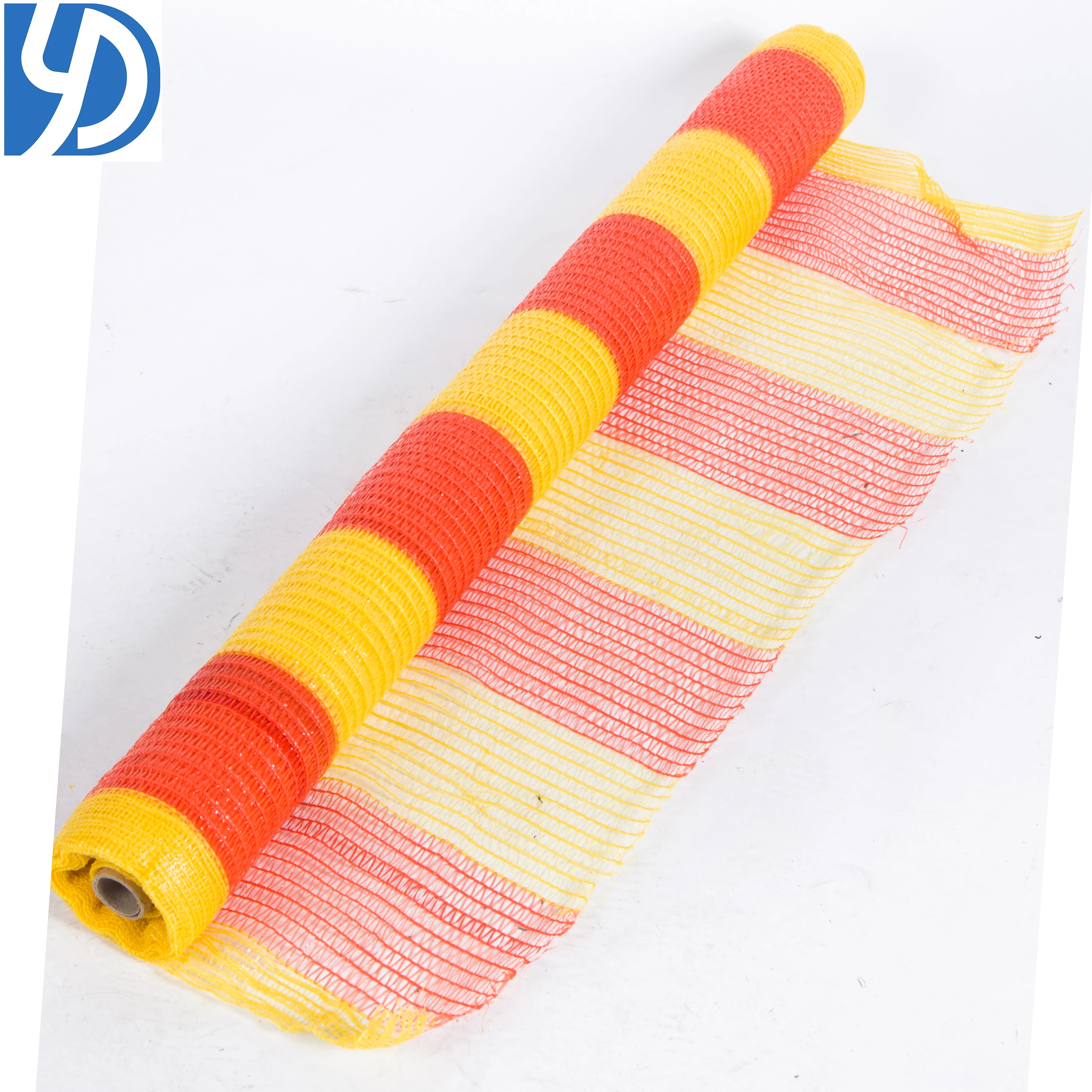Cheap And High Quality Orange And Yellow Color Plastic Security Fence Netting 1*50M Safety Mesh Fence