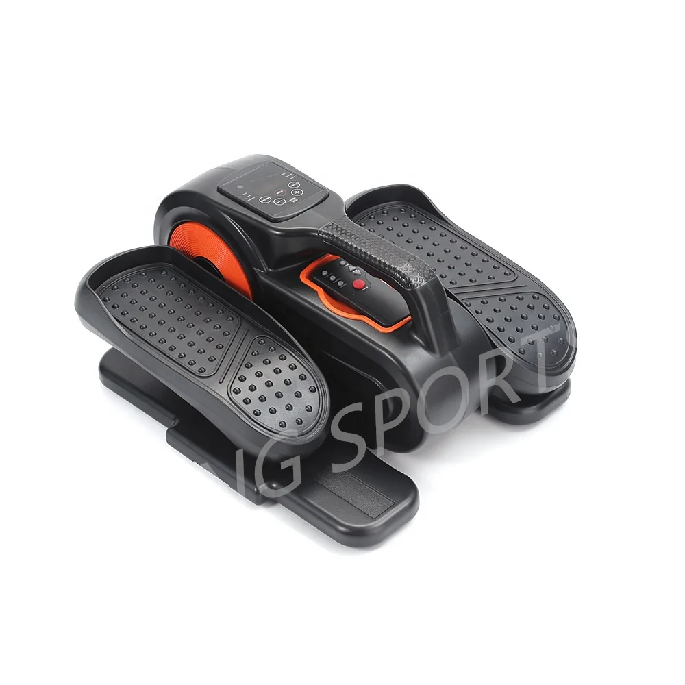 Under Desk Elliptical Machine Electric Ellipse Leg Exerciser with Display Monitor and Remote Control