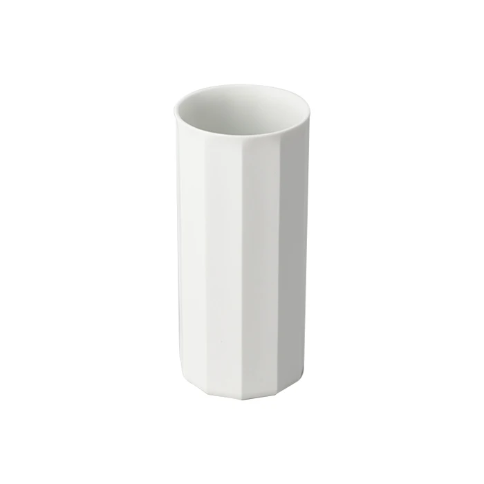 Tabletop Japan presents flower white ceramic porcelain vase for sale