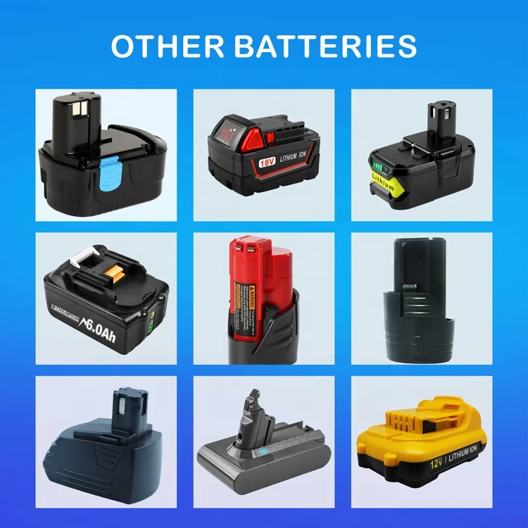 Для аккумуляторов dewalt 20v 4ah 6ah parkside для аккумулятора 18v батареи