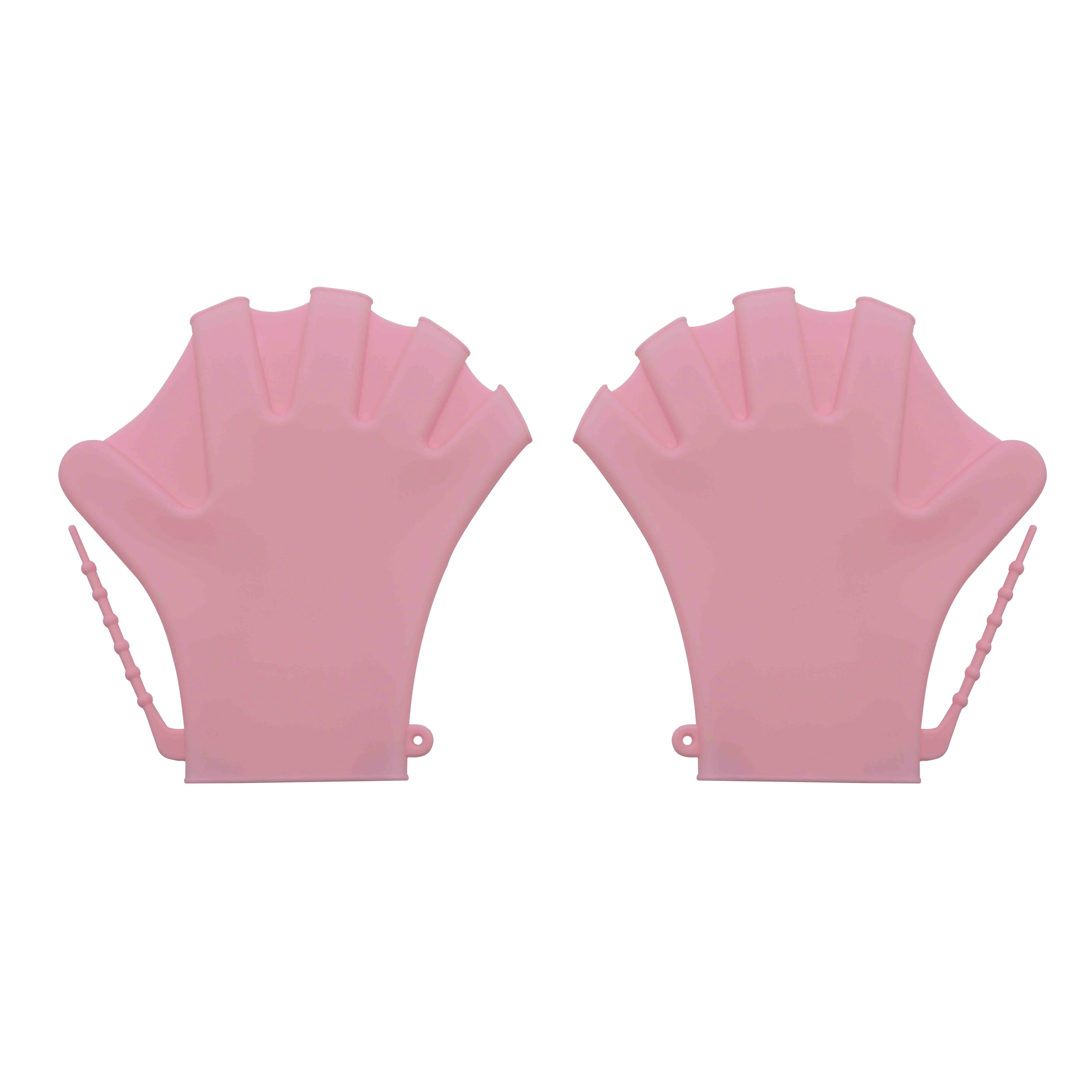 waterproof new silicone webbed hand and convenient for swimming training