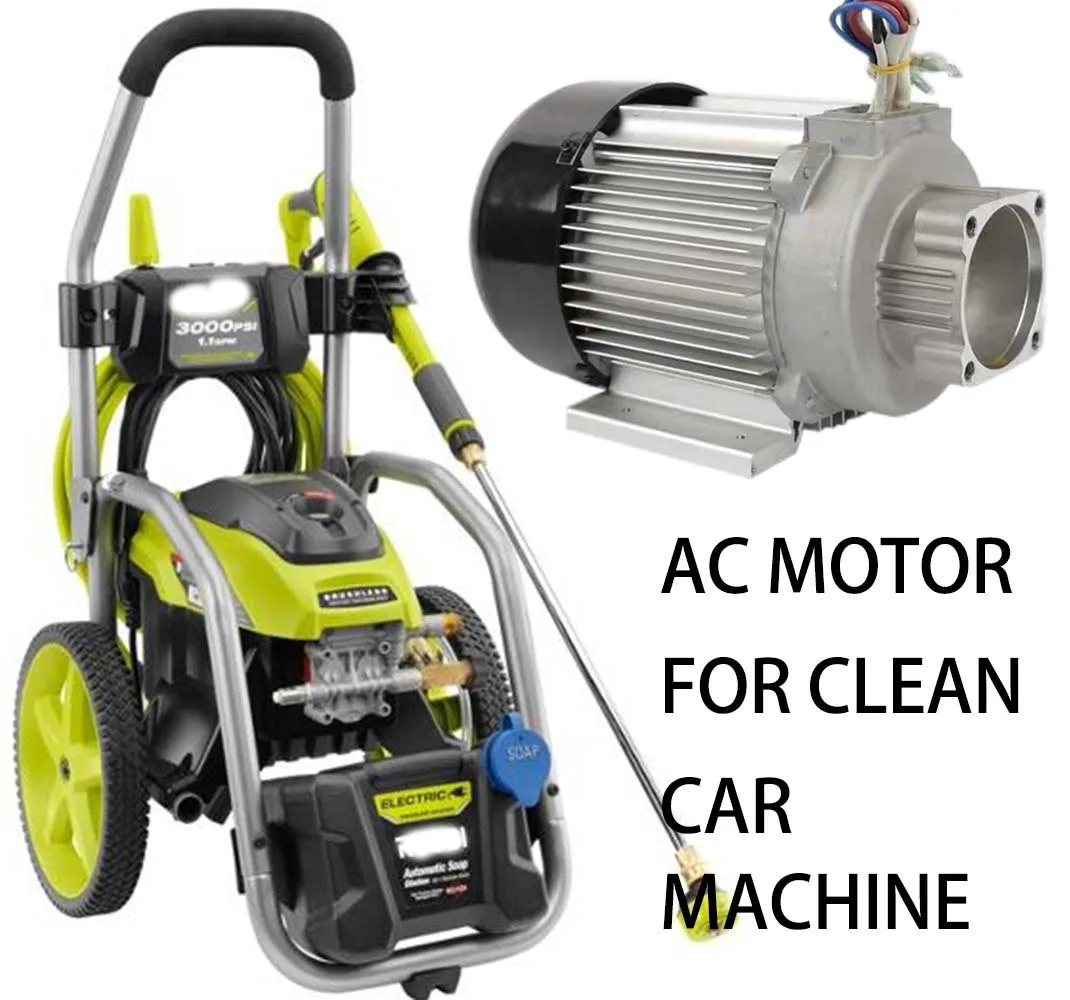 Honest Manufacture 110V 1300w 2 HP Three Phase 3400r/min OEM High Rpm High Torque Electric AC Motors For Wash Car Machine//
