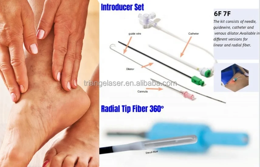 980nm high-power laser diode 1470nm laser evlt 10w fiber coupled diode laser cw spider vein removal