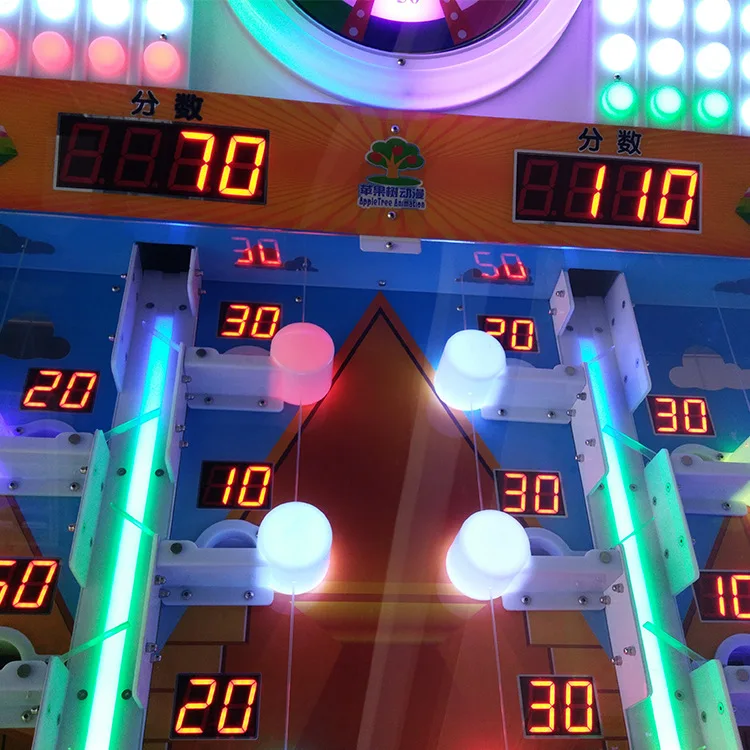 Indoor coin operated arcade amusement park Lucky Monopoly ticket lottery game machine amusement for sale