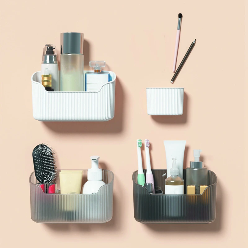 PP Skincare Lipstick Makeup Storage Container Box Desktop Plastic Cosmetic Storage Organizer