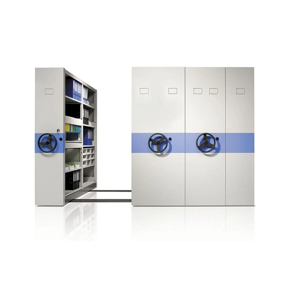 Customizable Mobile Manual Automatic Compacts Compact Shelving Filing Storage Cabinet Metal Guangzhou Customized Shop Shelves