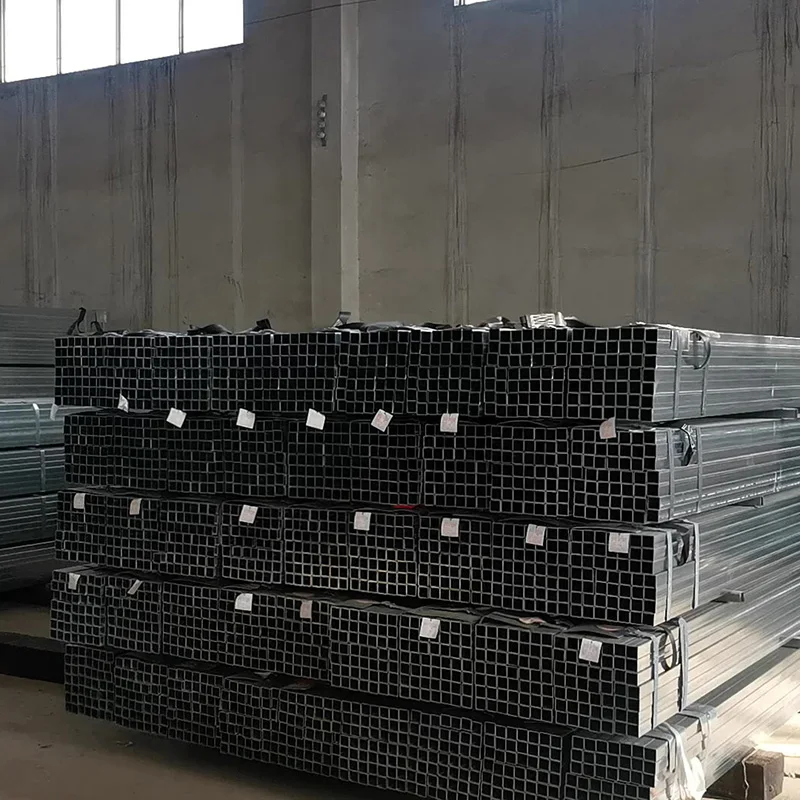 Custom galvanized square tube square 20x20/ 40x80 mm punched galvanized round tube suitable for greenhouse