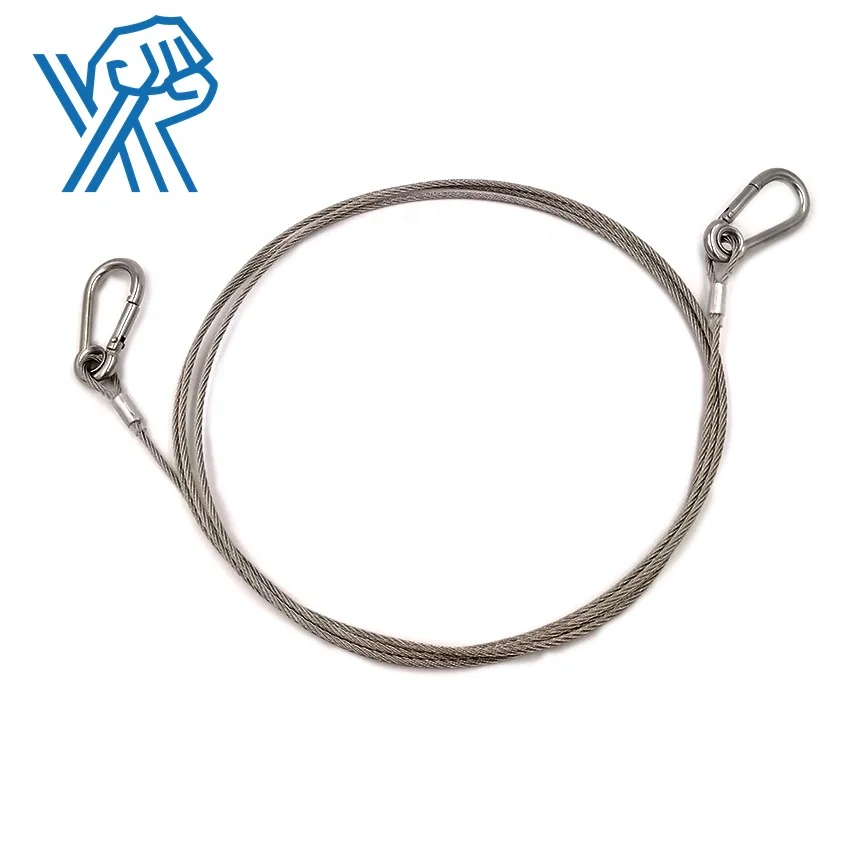 Factory stainless steel wire rod and cable 4mm stainless steel cable accessories hanging sling suspension