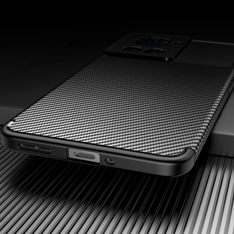 Hot Selling Carbon Fiber Texture Matte TPU Shockproof phone Case for OnePlus Nord N2