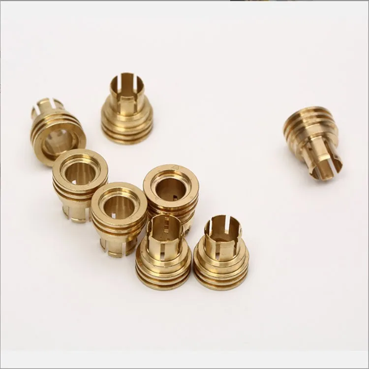 High Quality CNC EDM Micro Machining Features Copper Valve Steel Polishing Milling Turning Parts
