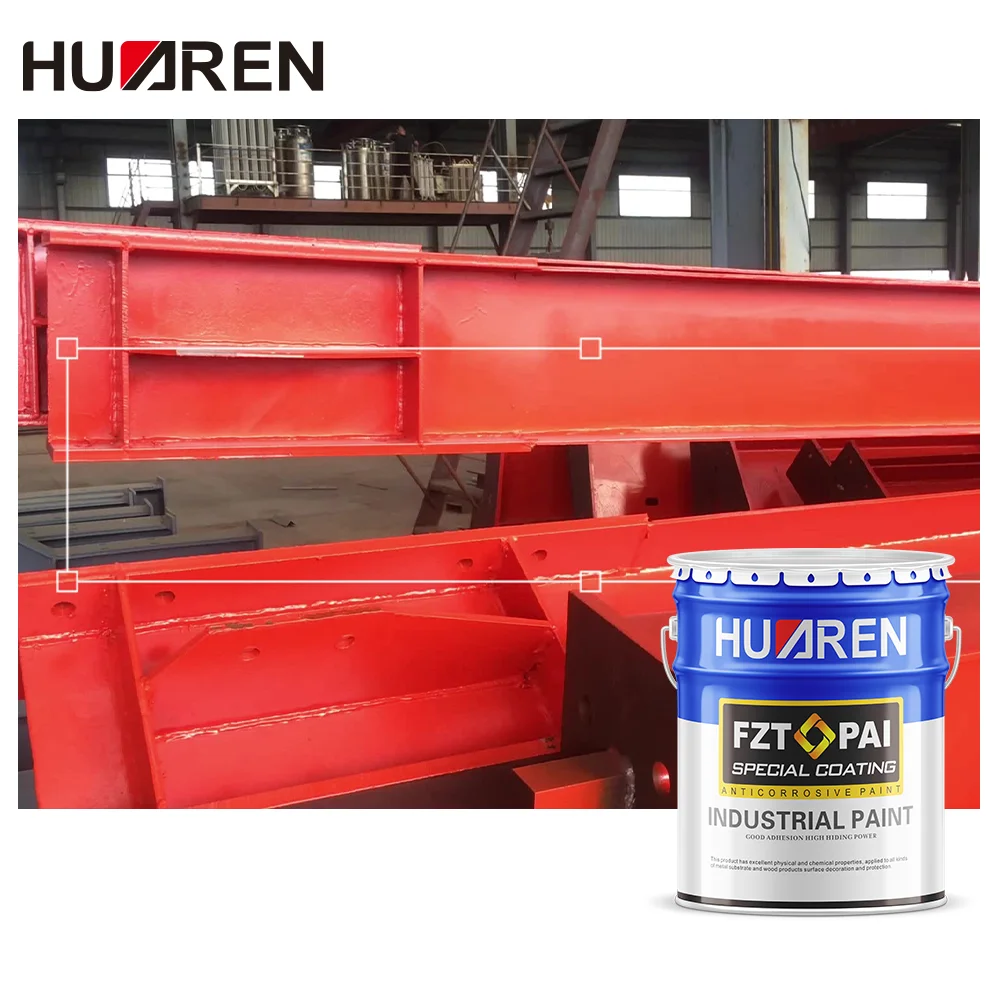 OEM Factory Red Auto Steel Alkyd Enamel Metallic Paint