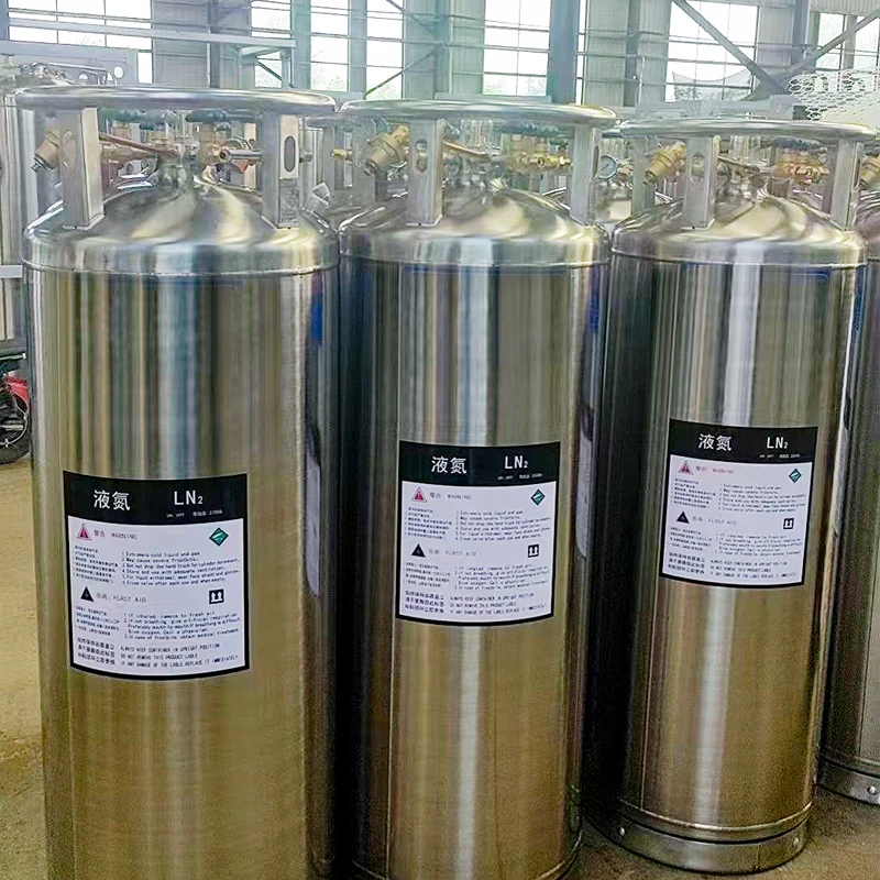 Liquid Nitrogen Dewar Tank Liquid Co2 Cylinder DPL 175L Liquid Nitrogen TPED/DOT/GOST Liquid Tank Container Steel High