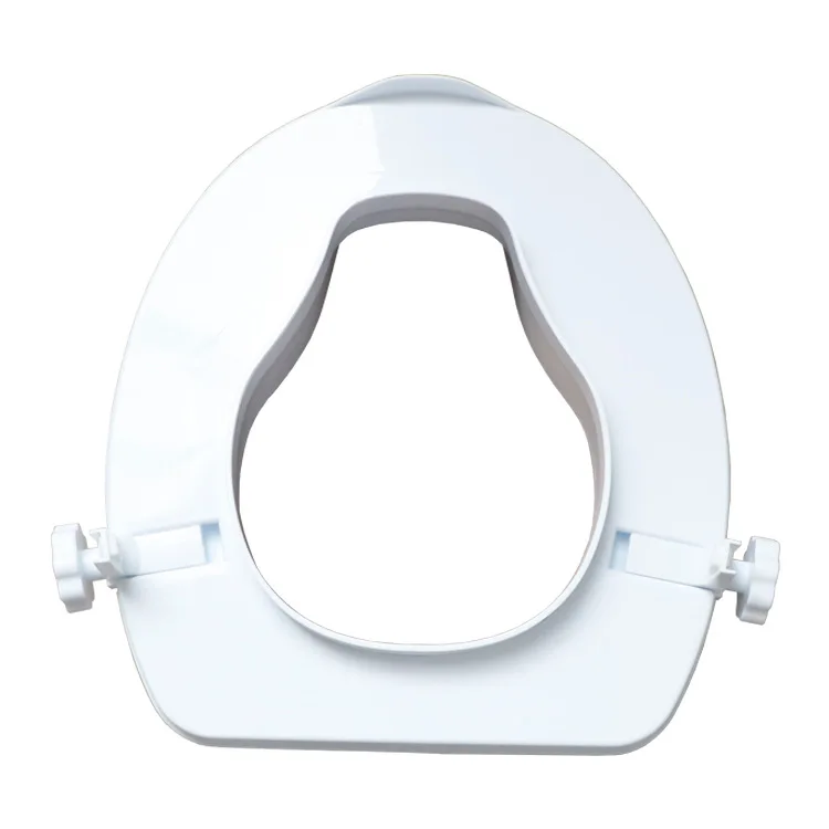 Bofan Comfortable Anti-Slip Raised 4 Inches Toilet Seat PP TPR Plastic Toilet Seat Cover without Handle for Elderly and Pregnant