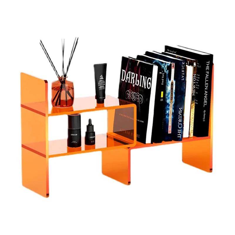 New design Colorful furniture Acrylic plexiglass book shelf modern  home wall book shelves lucite book shelves