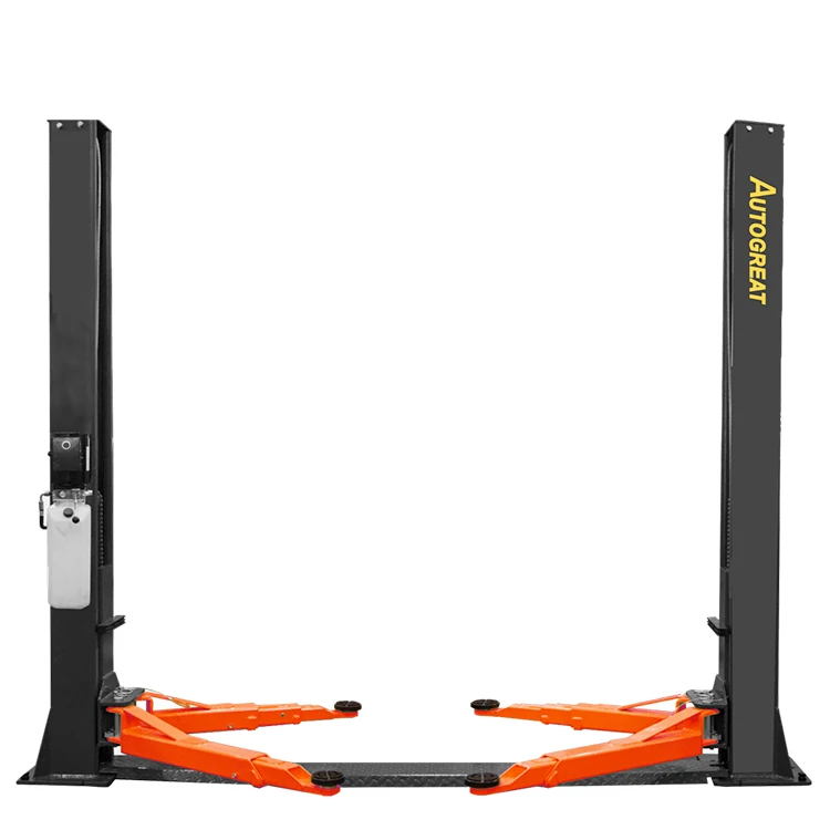 car workshop equipment 2 car lift 4200 kgs two post auto hoist for low chassis sport car