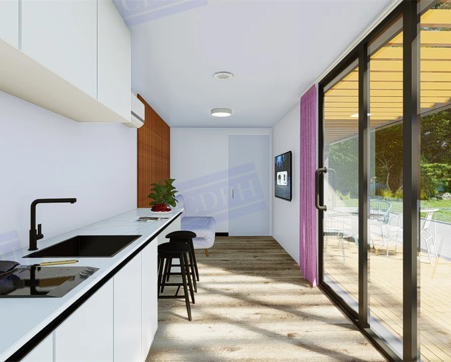 Sleeping Tiny Kit Set Cabin Homes Container House for Sale Portable Outdoor Beach Flat Pack Container Modern Hotel Moduler Homes