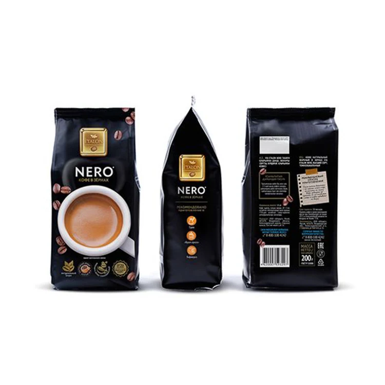 Oem Заказная цена упаковка Арабика Java жареные Caffe бобы квадратный мешок ледяной кофе протеин мгновенный порошок Напиток Упаковка
